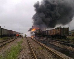 Взорвать поезд с боеприпасами в Новосибирской обл. могли диверсанты