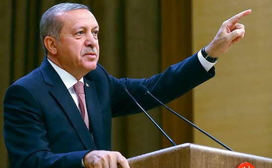Турецкий президент Реджеп Тайип Эрдоган, 2 августа 2016 года


