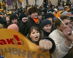 Сторонники В.Ющенко пытаются ворваться в парламент 