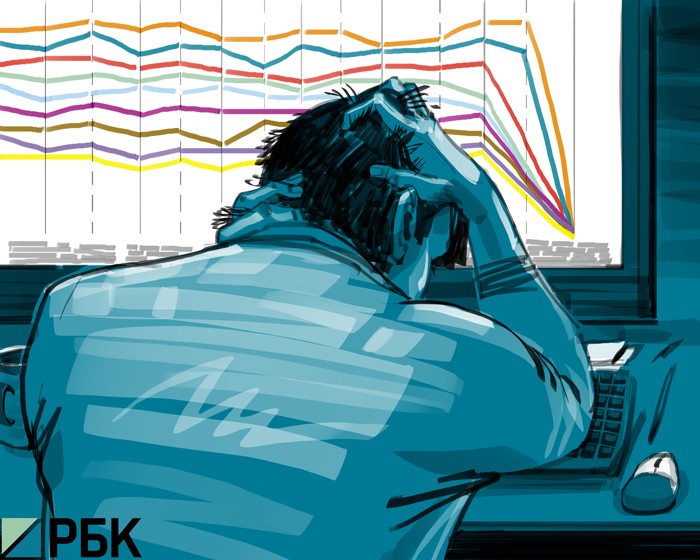 Волнения на Украине "уронили" российский фондовый рынок