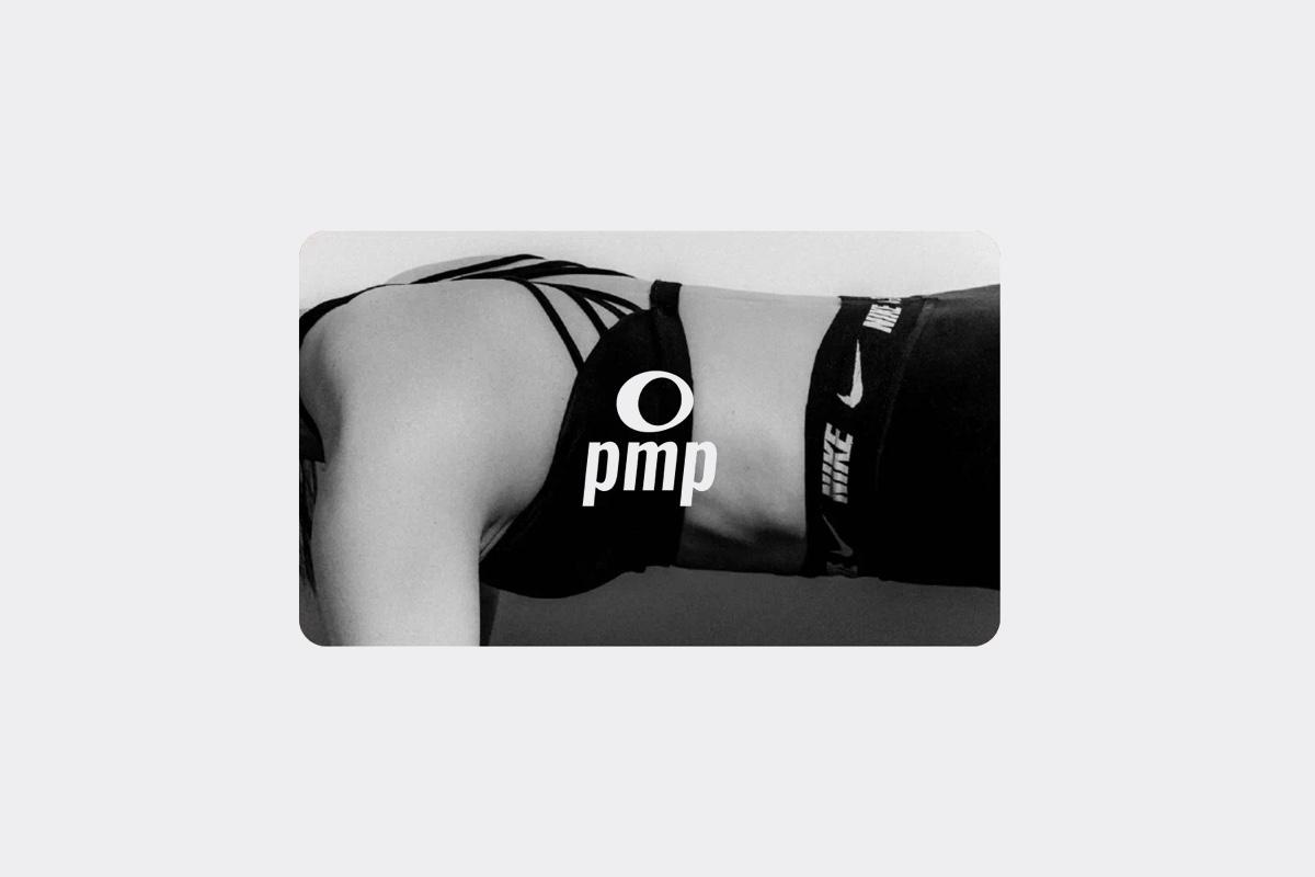 Подарочный сертификат сети&nbsp;фитнес-студий PMP