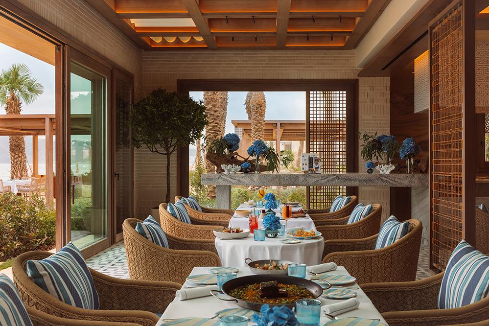 Ресторан отеля Royal Mansour Tamuda Bay