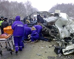 На трассе "Дон" столкнулись 15 автомобилей