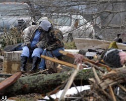 На Тбилиси обрушился ураган