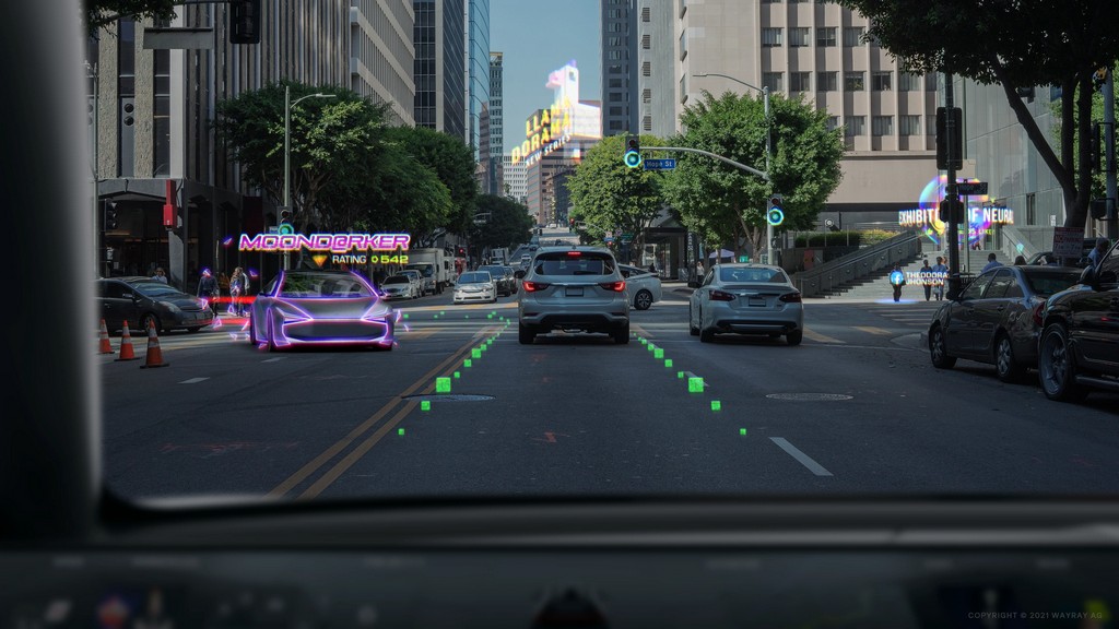 Технология дополненной реальности WayRay для автомобилей