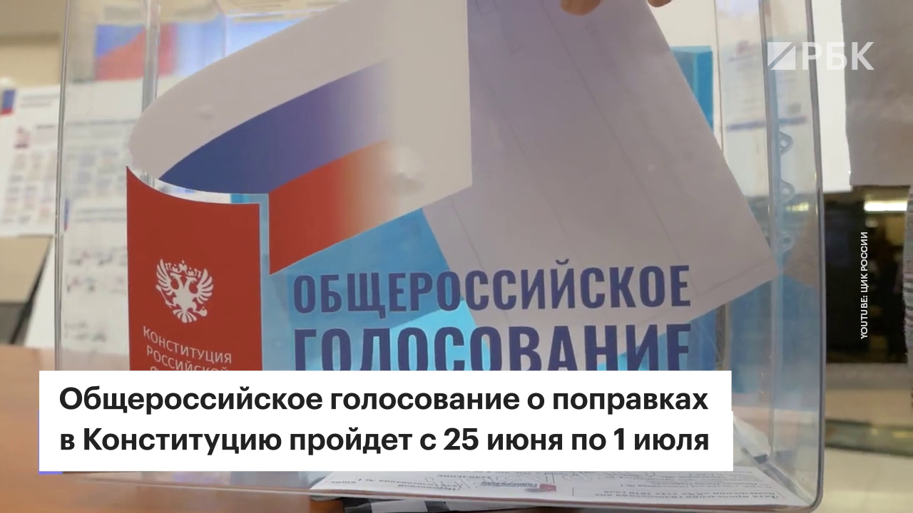 Последствия голосования по поправкам в конституцию 2020. Бюллетень за поправки в Конституцию.