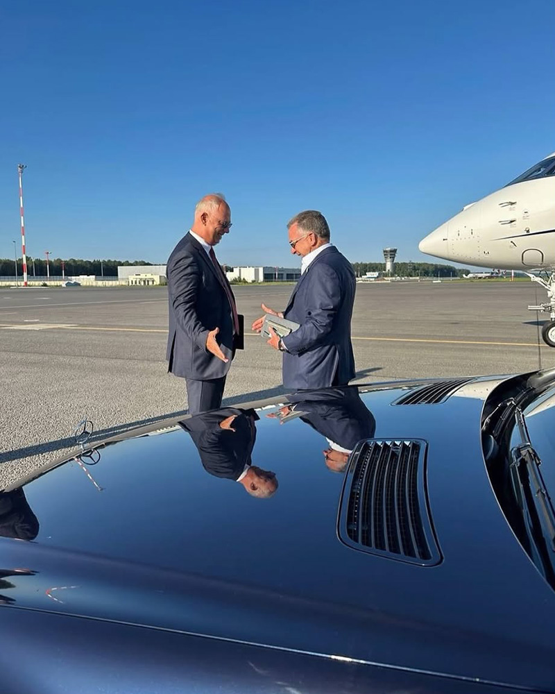 Кирилл&nbsp;Дмитриев&nbsp;и Стив Уиткофф