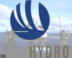 Чистая прибыль Norsk Hydro в 2006г. выросла до 2,16 млрд евро