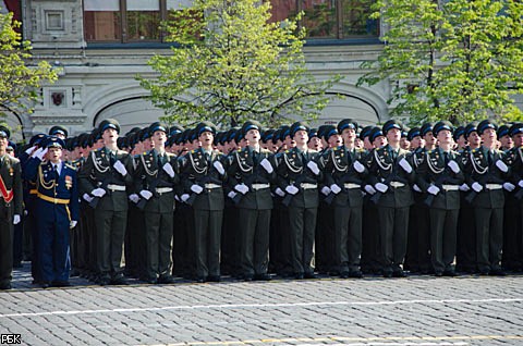 Репетиция парада Победы в Москве