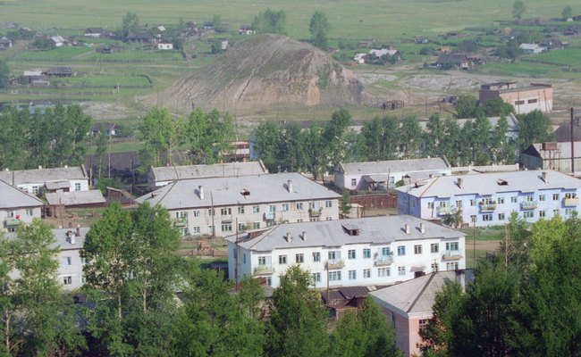 Шахтерский поселок Букачача в Читинской области