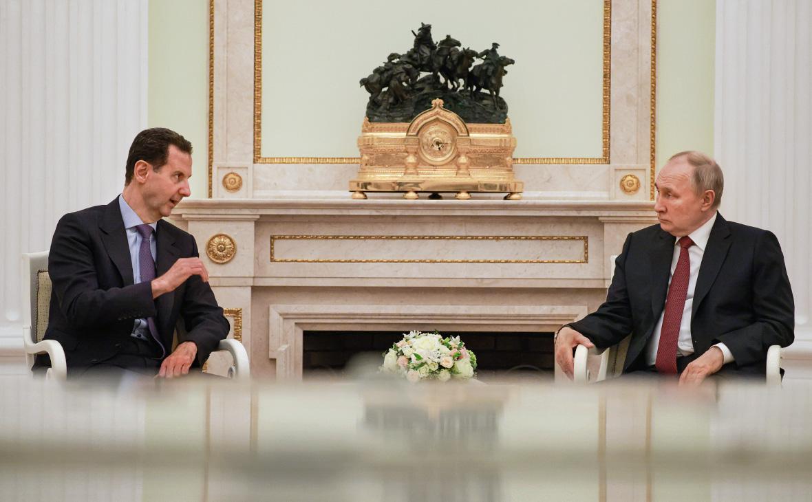 Башар Асад и&nbsp;Владимир Путин