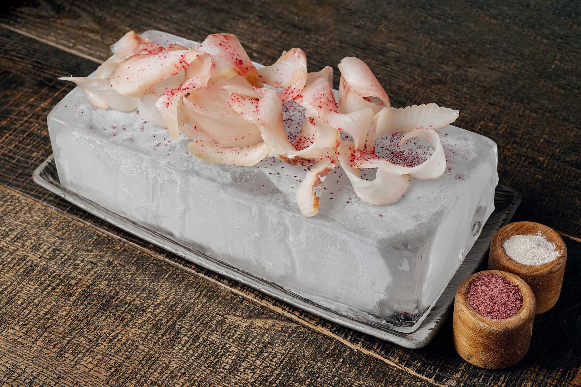 Cтроганина из муксуна