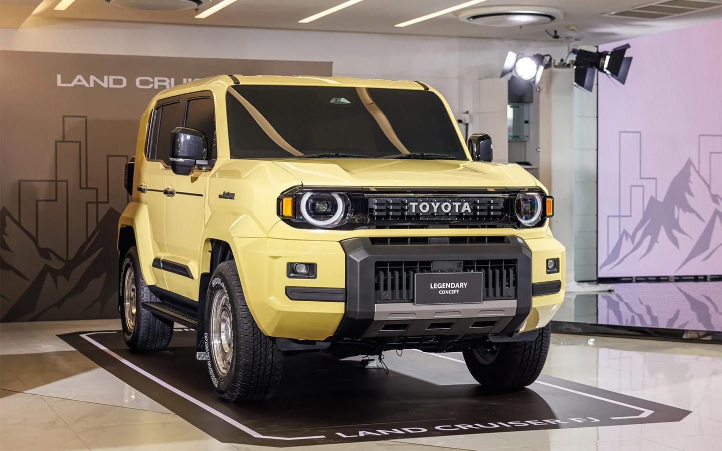 Toyota Land Cruiser FJ Legendary concept