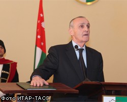 В Абхазии прошла инаугурация президента А.Анкваба