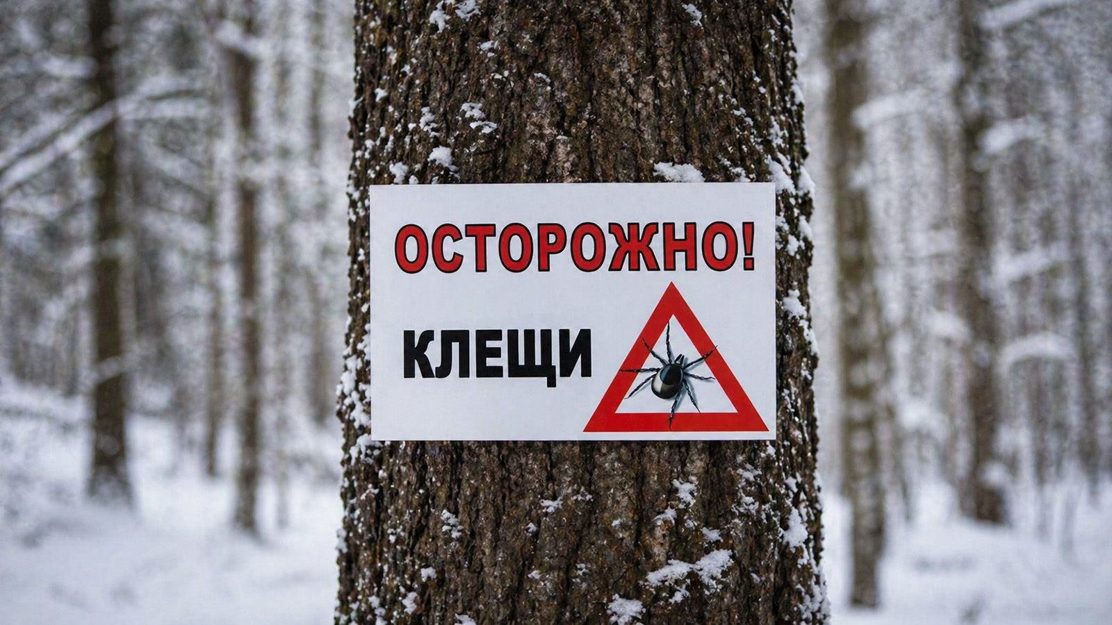 Эксперт объяснил, как снег повлияет на клещей