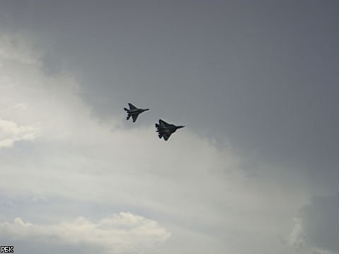 Празднование дня ВВС России