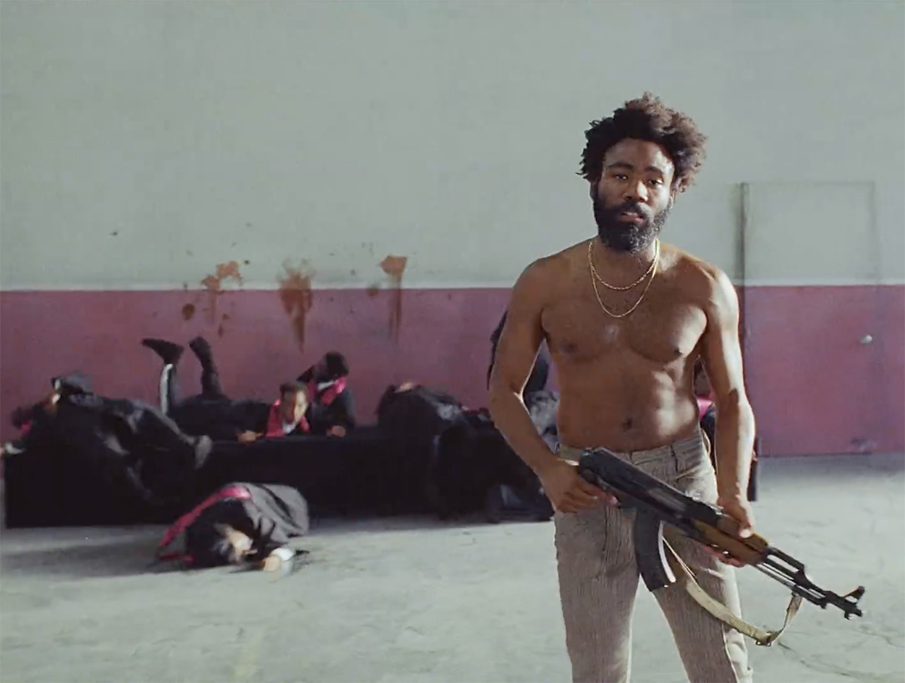 Кадр из клипа This Is America