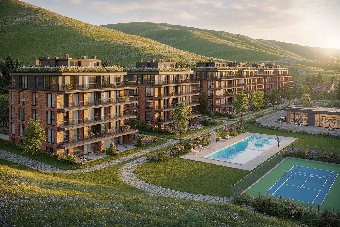 Фото: Иллюстрация сгенерирована ИИ на основе текста о том, на что обратить внимание при покупке элитного жилья на юге России