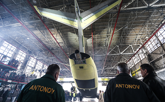 Презентация нового транспортного самолета Ан-178, Украина, 2015 год


