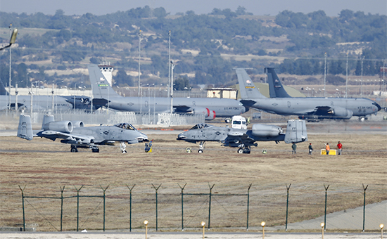 Авиабаза Инджирлик в Турции. 2015 год


