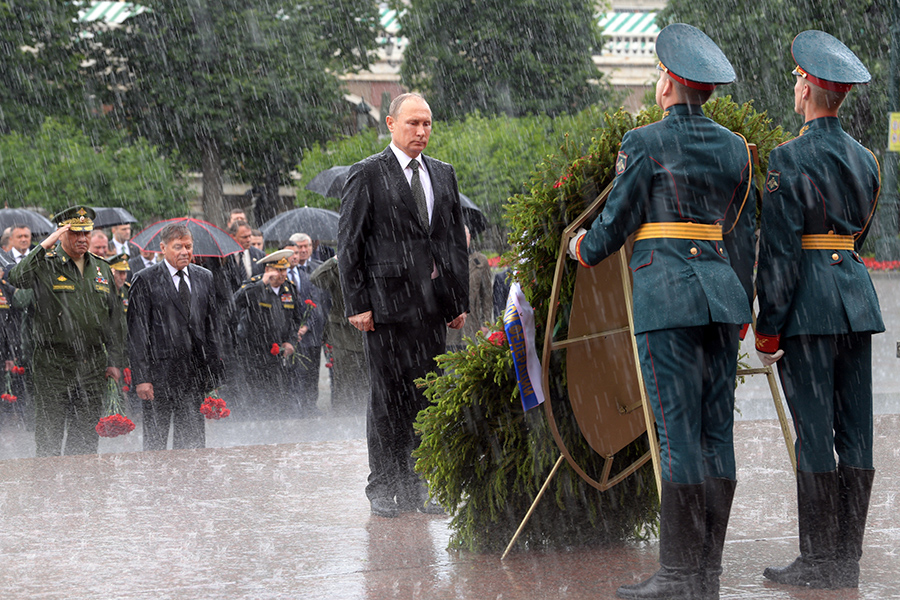 Владимир Путин. 22 июня 2017 года
