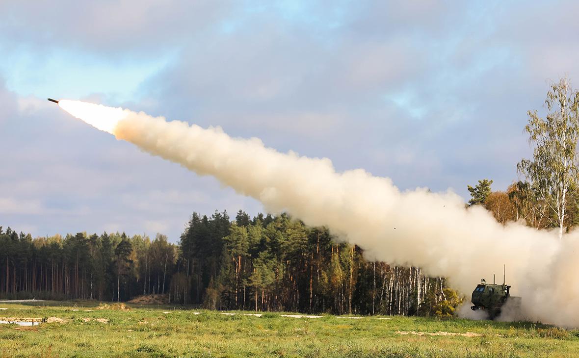 Пуск&nbsp;дальнобойной&nbsp;ракеты ATACMS