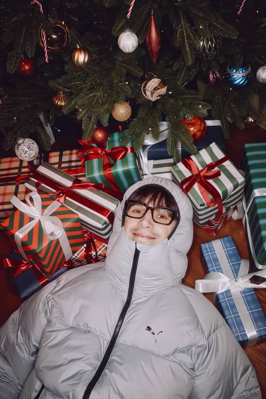 Илья Куруч&nbsp;в куртке Puma