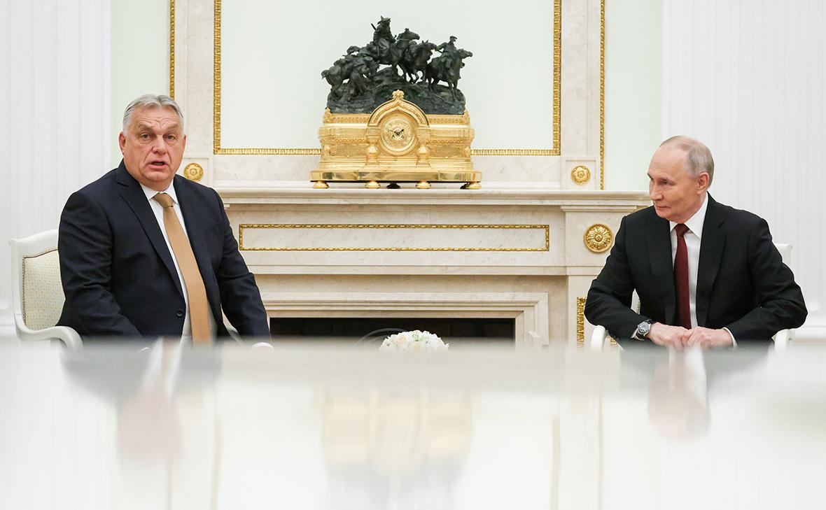 Виктор Орбан и Владимир Путин