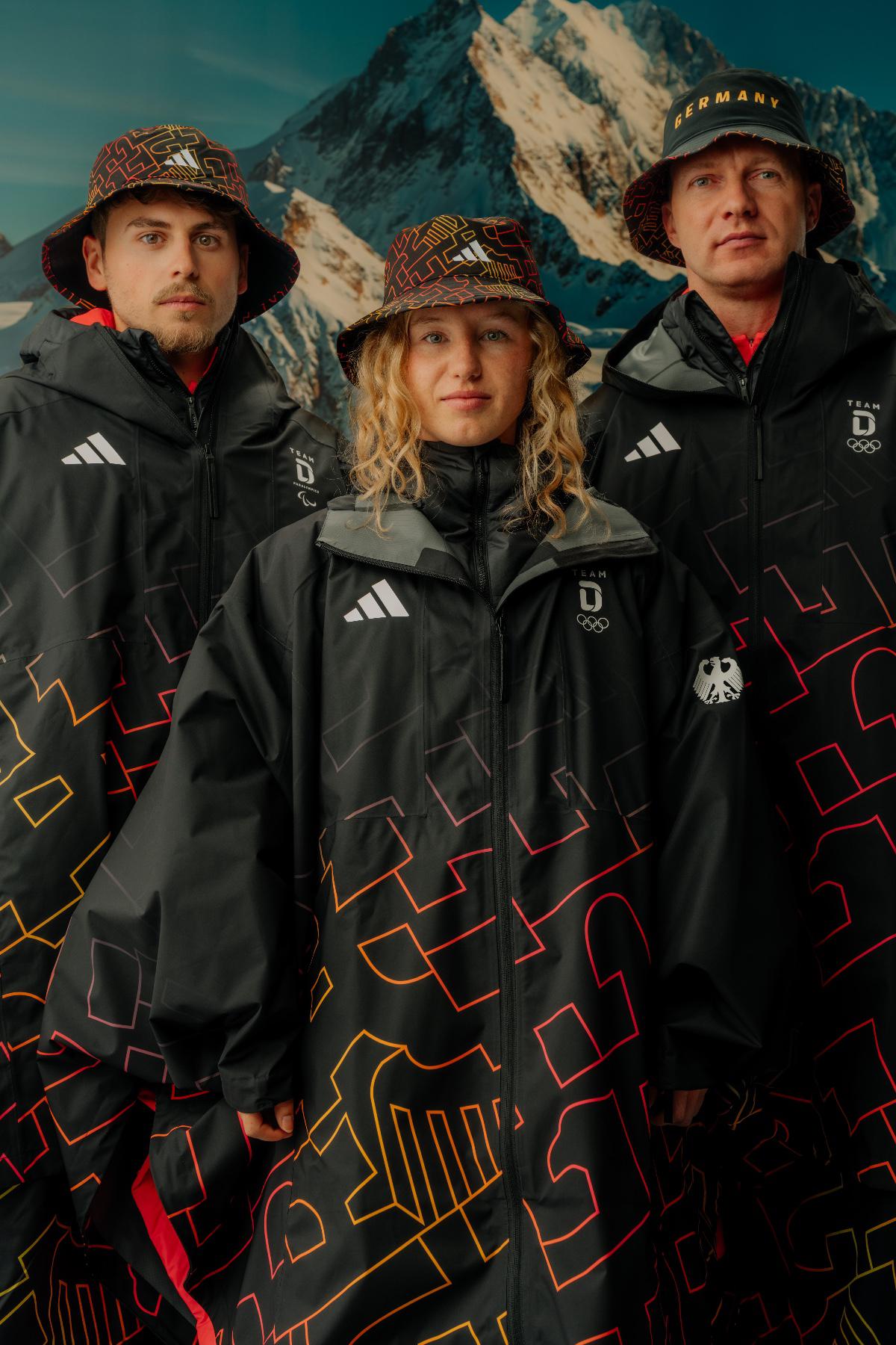 Форма спортсменов Олимпийской сборной Германии