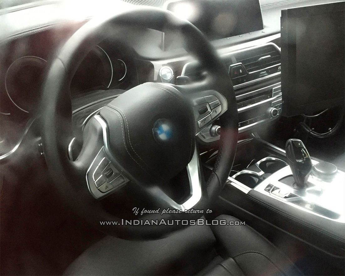 Опубликовано первое изображение салона новой BMW 5-Series 