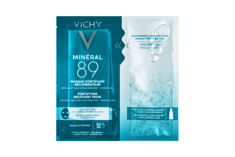 Эспресс-маска с водорослями Mineral 89, Vichy