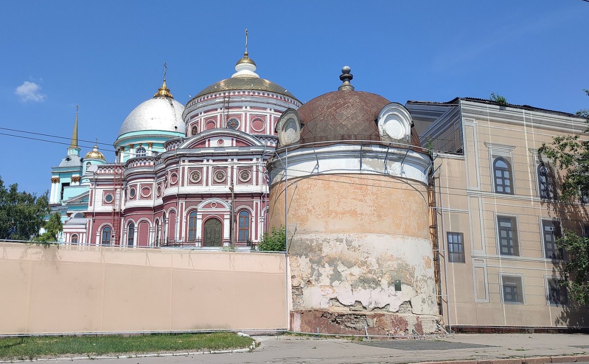 Башня ограды (Фото: РБК Черноземье)
&nbsp;