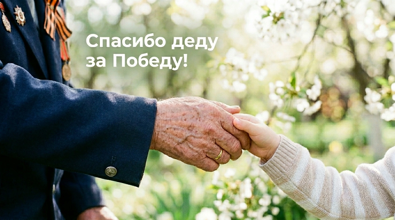 40 праздничных открыток к 9 Мая. Скачайте и отправьте