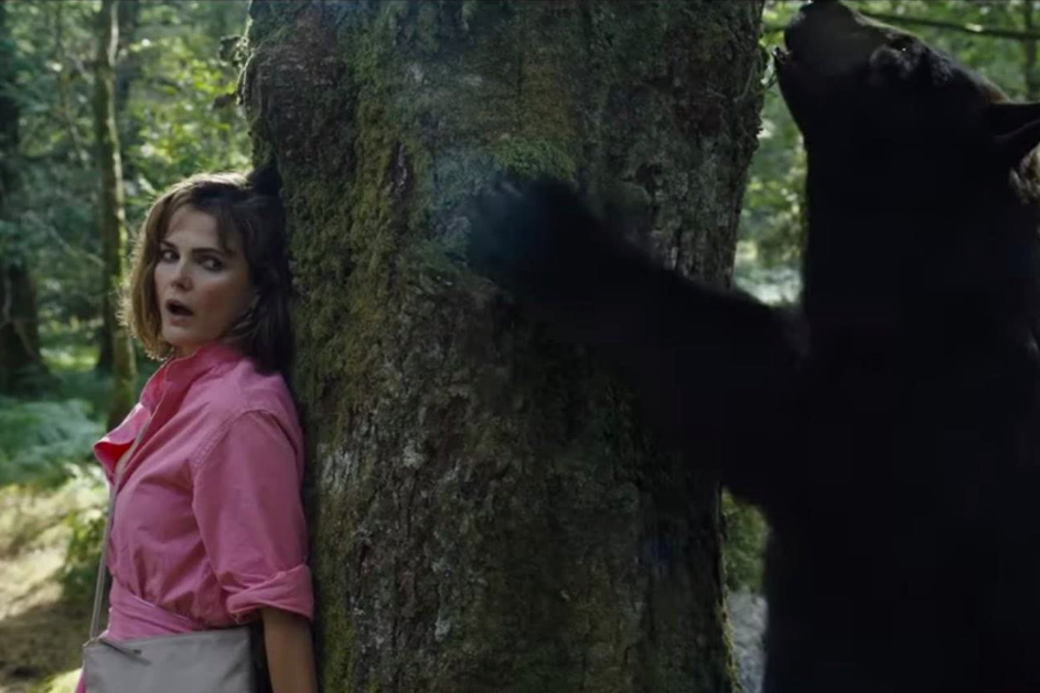Кадр из фильма &laquo;Кокаиновый медведь&raquo;