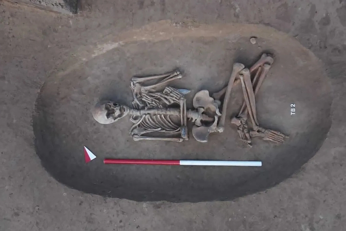 <p>Одно из 22 захоронений&nbsp;некрополя медного века в Сан-Джорджо&nbsp;Бигарелло</p>