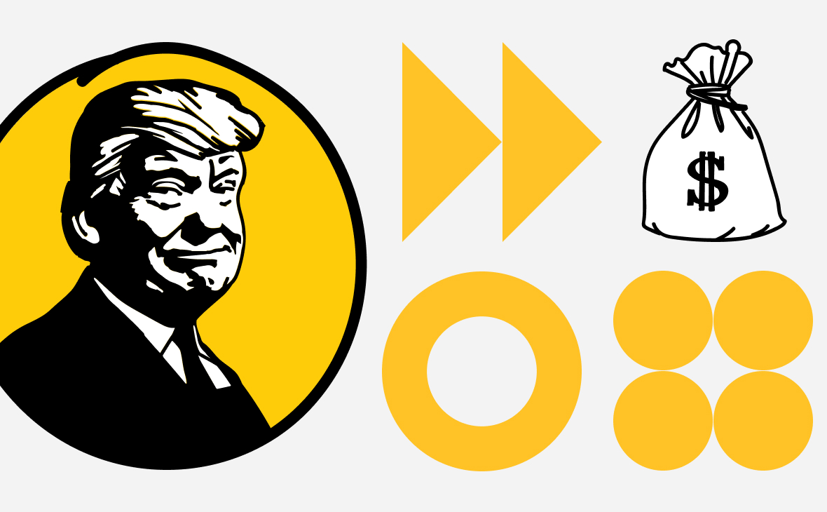Как Дональд Трамп связан с криптовалютами. Карточки