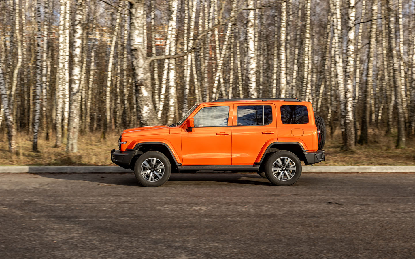 Tank 300 доступен в России в пяти цветах: белом, сером, черном,&nbsp;красном и оранжевом. Все оттенки, кроме серого, &mdash;&nbsp;металлики