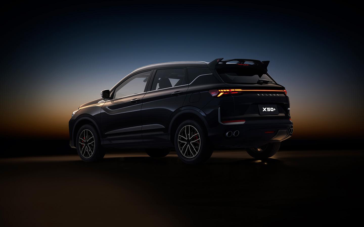 Кроссовер Belgee X50+ получил новую версию. Он стал спортивнее и дороже
