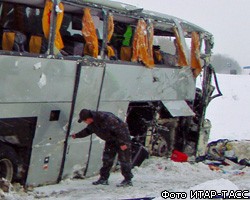 Под Волгоградом перевернулся автобус: пострадали 7 человек