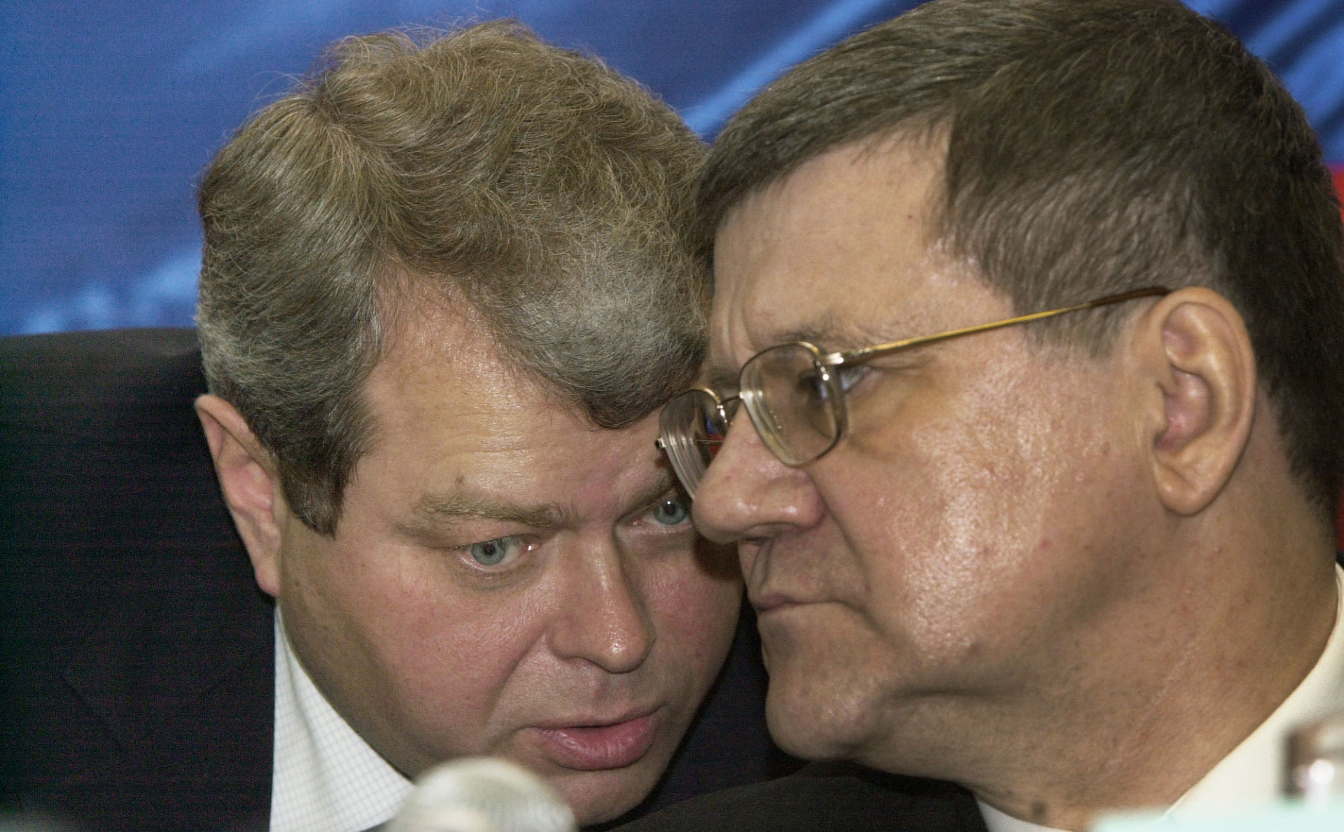 Владимир Ялунин (слева)
