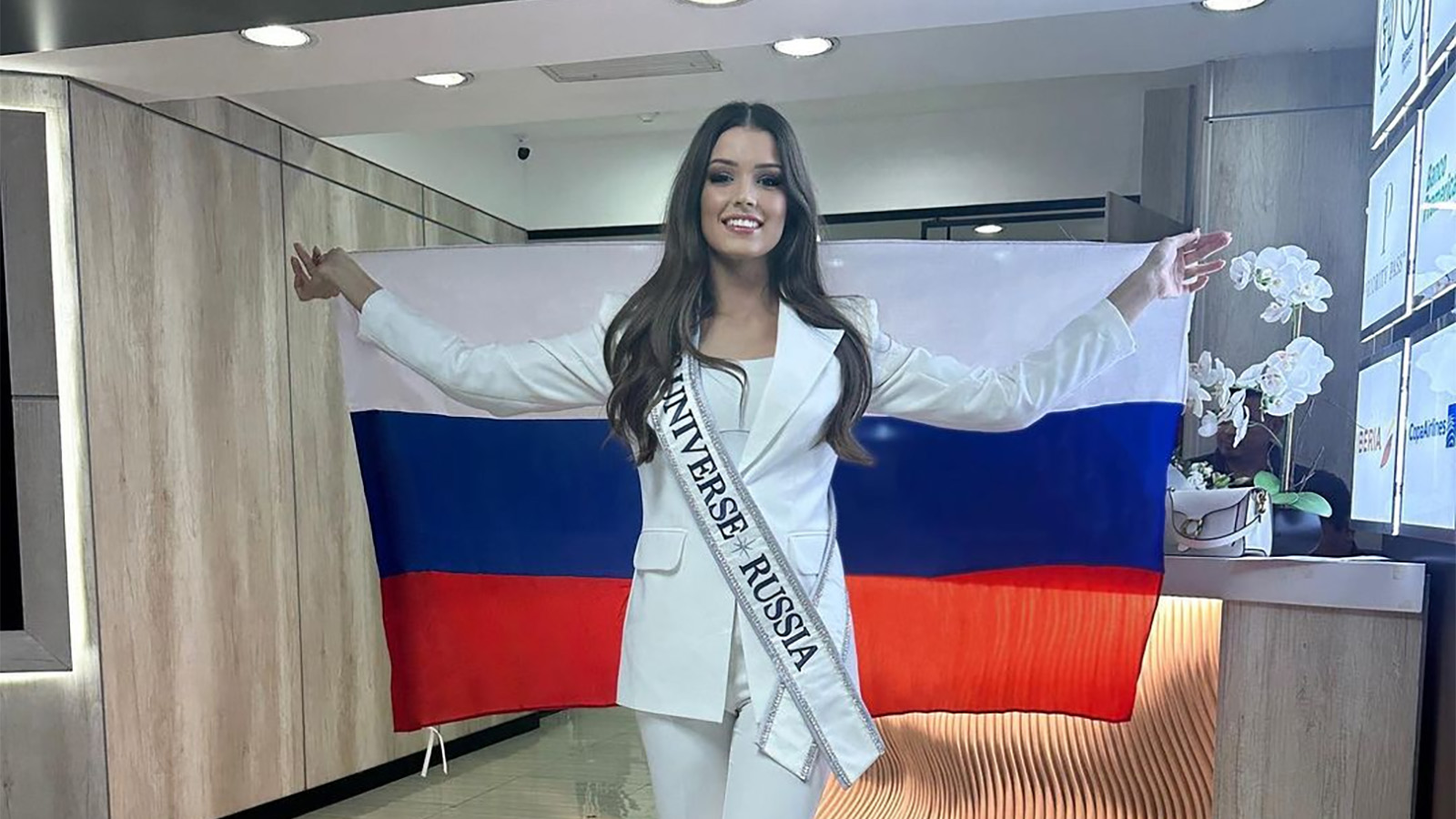 <p>Мисс Россия &mdash; 2023 Маргарита Голубева прибыла в Сальвадор</p>