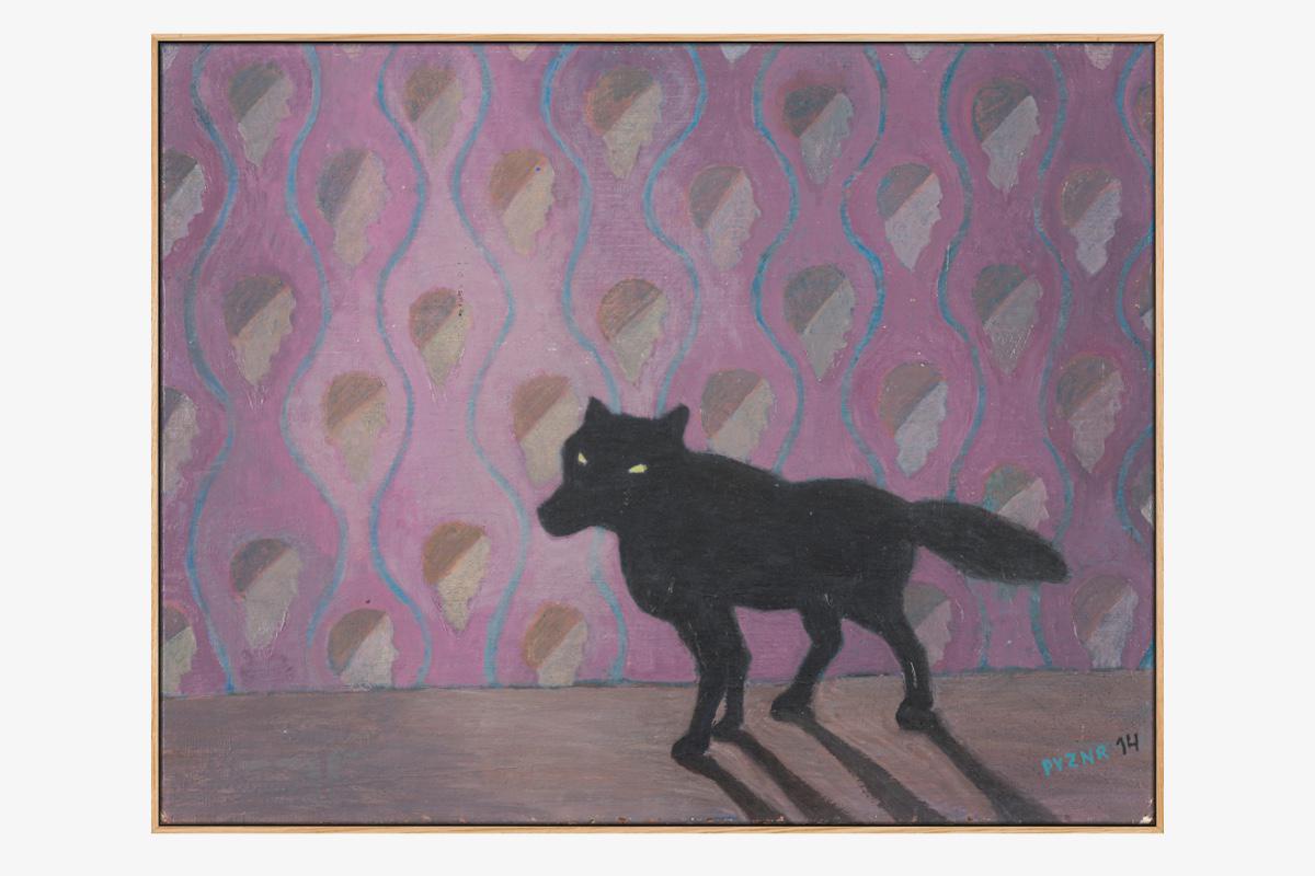 Картина «Волки в городе», 2014. Из серии «Капризы»