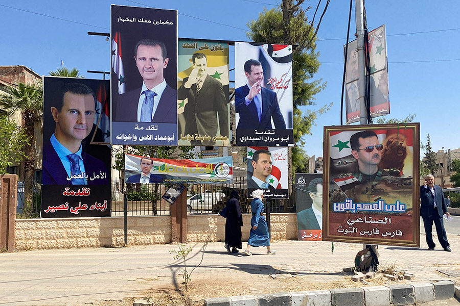 Переизбравшись на новый срок,&nbsp;Башар Асад (на фото) гарантирует себе сохранение полноты власти. В 2020 году в стране прошли парламентские выборы. При явке в 33% правящая коалиция во главе с его партией БААС заняла 177 из 250 мест