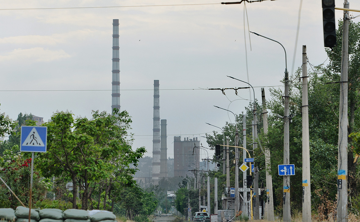 Химический завод &laquo;Азот&raquo; в Северодонецке