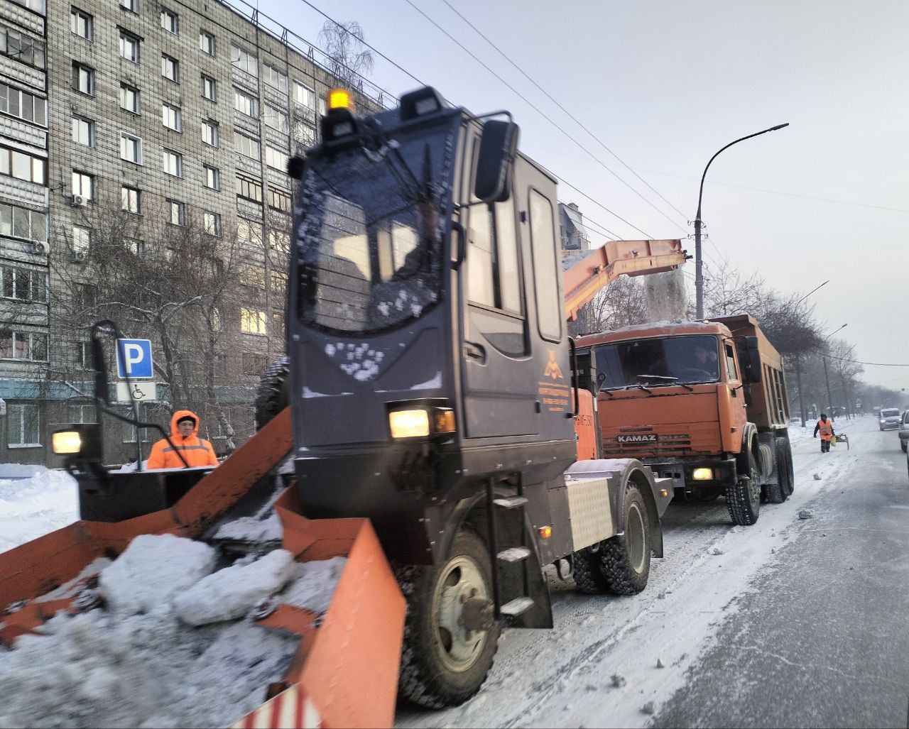 Фото: Telegram-канал «Новосибирские дороги и мосты»