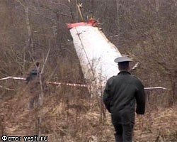 С места крушения самолета Качиньского пропали золотые украшения