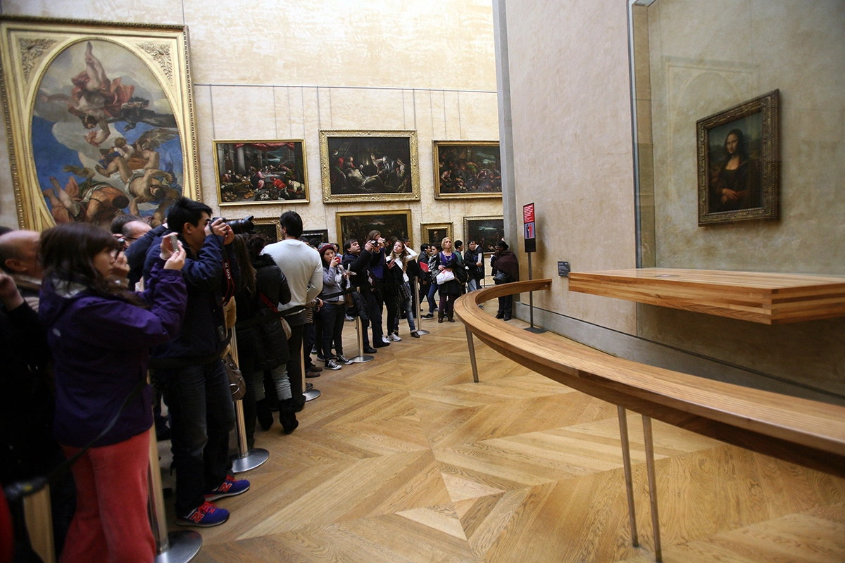 <p>Картина Леонардо да Винчи &laquo;Мона Лиза&raquo; (1503&ndash;1519), Лувр</p>