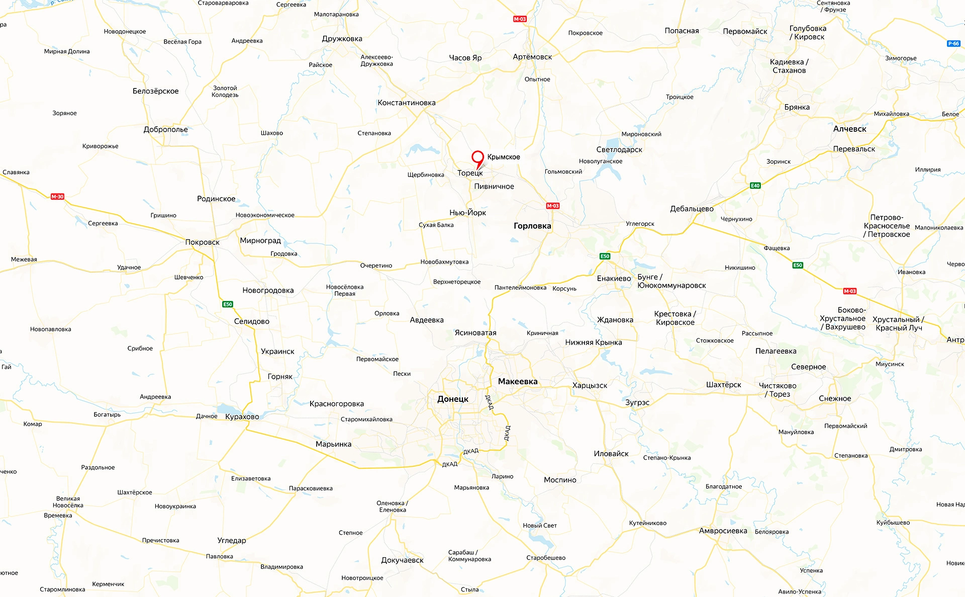 сервис «Яндекс.Карты»