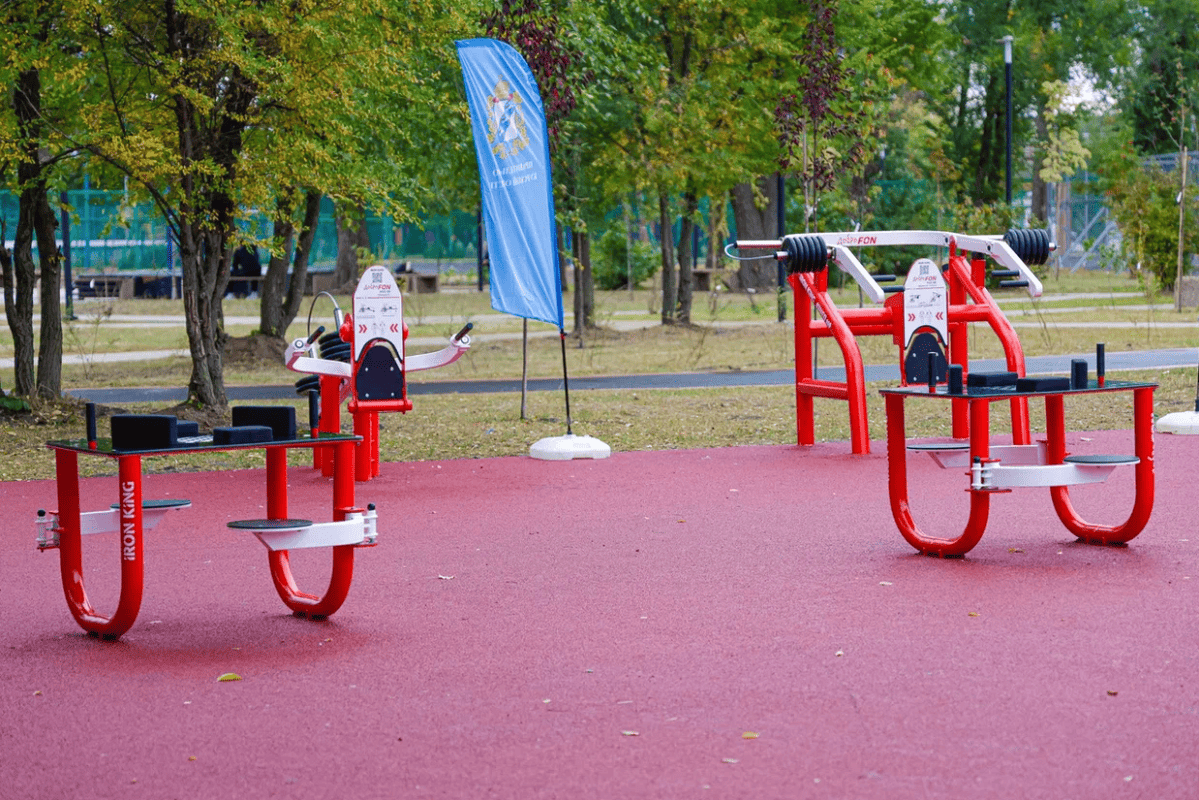 В Курске открыли инклюзивную площадку для занятий спортом