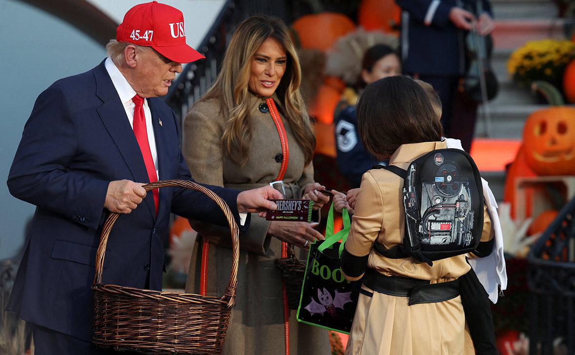 Дональд Трамп и Мелания Трамп